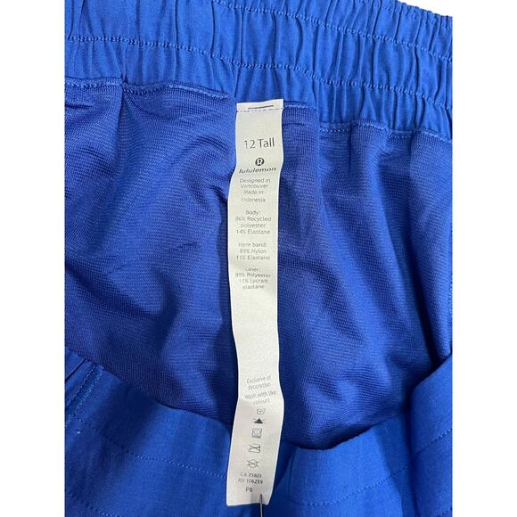 Lululemon Florida Gators Shorts Womens 12 Tall Blue Hotty Hot Athletic Running - Picture 6 of 15